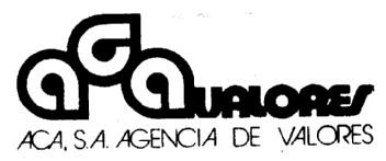 Imagen de ACA VALORES