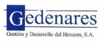 Imagen de GEDENARES GESTION Y DESARROLLO DEL HENARES, S.A