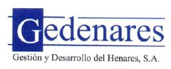 Imagen de GEDENARES GESTION Y DESARROLLO DEL HENARES, S.A