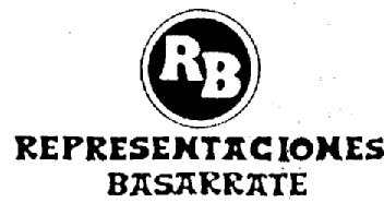 Imagen de RB REPRESENTACIONES BASARRATE
