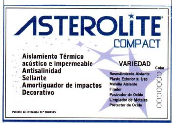 Imagen de ASTEROLITE COMPACT
