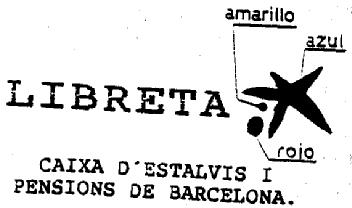 Imagen de LIBRETA CAIXA D\'ESTALVIS I PENSIONS DE BARCELONA