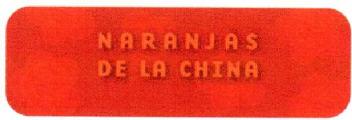 Imagen de NARANJAS DE LA CHINA
