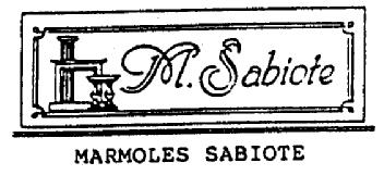 Imagen de M. SABIOTE MARMOLES SABIOTE