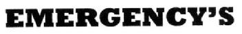 Imagen de EMERGENCY\'S