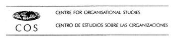 Imagen de COS CENTRE FOR ORGANISATIONAL STUDIES CENTRO DE ESTUDIOS SOBRE LAS ORGANIZACIONES