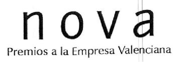 Imagen de NOVA PREMIOS A LA EMPRESA VALENCIANA