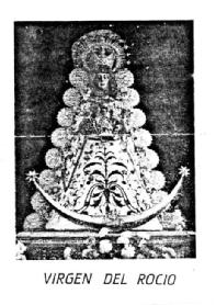 Imagen de VIRGEN DEL ROCIO
