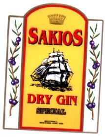 Imagen de SAKIOS DRY GIN SPECIAL