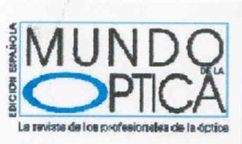 Imagen de EDICION ESPAÑOLA MUNDO DE LA OPTICA LA REVISTA DE LOS PROFESIONALES DE LA OPTICA