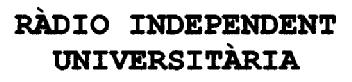 Imagen de RADIO INDEPENDENT UNIVERSITARIA