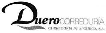 Imagen de DUERO CORREDURIA CORREDURIA DE SEGUROS, S.A