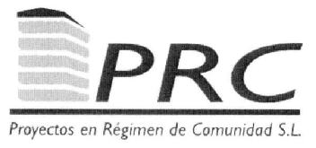 Imagen de PRC PROYECTOS EN REGIMEN DE COMUNIDAD S.L