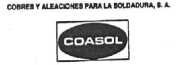 Imagen de COBRES Y ALEACIONES PARA LA SOLDADURA, S.A. COASOL
