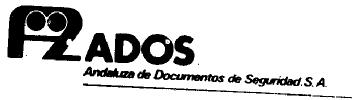 Imagen de A2 ADOS ANDALUZA DE DOCUMENTOS DE SEGURIDAD, S.A