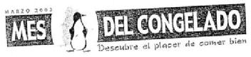 Imagen de MARZO 2003 MES DEL CONGELADO DESCUBRE EL PLACER DE COMER BIEN