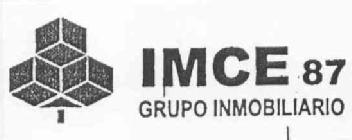 Imagen de IMCE 87 GRUPO INMOBILIARIO