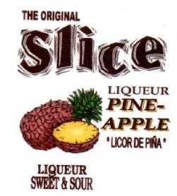 Imagen de THE ORIGINAL SLICE LIQUEUR PINE-APPLE *LICOR DE PIÑA* LIQUEUR SWEET & SOUR