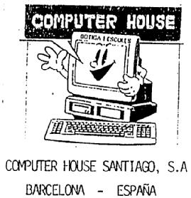 Imagen de COMPUTER HOUSE COMPUTER HOUSE SANTIAGO, S.A. BARCELONA ESPAÑA