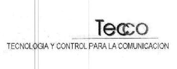 Imagen de TECCO TECNOLOGIA Y CONTROL PARA LA COMUNICACION