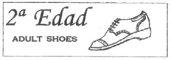 Imagen de 2 EDAD ADULT SHOES