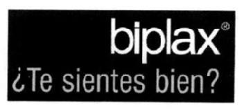 Imagen de BIPLAX ¿TE SIENTES BIEN?