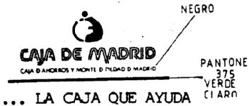 Imagen de CAJA DE MADRID CAJA DE AHORROS Y MONTE DE PIEDAD DE MADRID ... LA CAJAQUE AYUDA