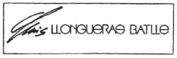 Imagen de LUIS LLONGUERAS BATLLE