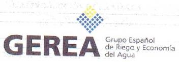 Imagen de GEREA GRUPO ESPAÑOL DE RIEGO Y ECONOMIA DEL AGUA