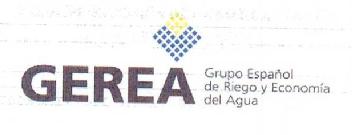 Imagen de GEREA GRUPO ESPAÑOL DE RIEGO Y ECONOMIA DEL AGUA