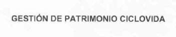 Imagen de GESTION DE PATRIMONIO CICLOVIDA