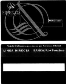 Imagen de FIDENZIS BANCAJA MULTIACCESO LINEA DIRECTA BANCAJA PROXIMA