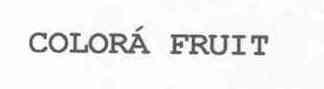 Imagen de COLORA FRUIT