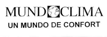 Imagen de MUNDO CLIMA UN MUNDO DE CONFORT