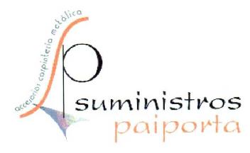 Imagen de SUMINISTROS PAIPORTA ACCESORIOS CARPINTERIA METALICA
