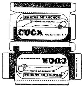 Imagen de FILETES DE ANCHOA EN ACEITE DE OLIVA CUCA PITA HERMANOS, S.A