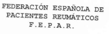 Imagen de FEDERACION ESPAÑOLA DE PACIENTES REUMATICOS F.E.P.A.R