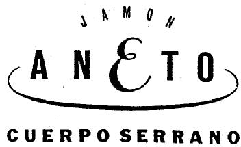 Imagen de JAMON ANETO CUERPO SERRANO