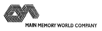 Imagen de MAIN MEMORY WORLD COMPANY