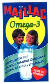 Imagen de MAILLAC OMEGA-3 ENRIQUECIDO CON ACIDOS GRASOS OMEGA-3 ACIDO OLEICO Y VITAMINAS CUIDE SU CORAZON