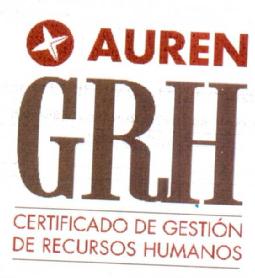 Imagen de AUREN GRH CERTIFICADO DE GESTION DE RECURSOS HUMANOS