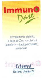 Imagen de IMMUNO DASE COMPLEMENTO DIETETICO A BASE DE ZINC Y PROTEINAS