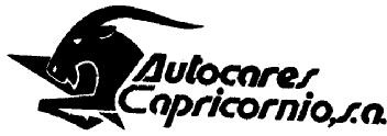 Imagen de AUTOCARES CAPRICORNIO, S.A