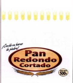Imagen de ¡COCIDO EN HORNO DE PIEDRA! PAN REDONDO CORTADO PESO NETO 500G