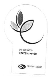 Imagen de YO CONSUMO ENERGIA VERDE ELECTRA NORTE