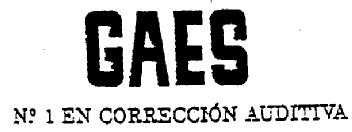Imagen de GAES NRO. 1 EN CORRECCION AUDITIVA