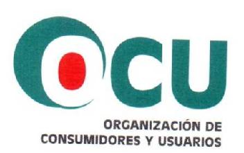 Imagen de OCU ORGANIZACION DE CONSUMIDORES Y USUARIOS ANOTACIÓN DE DEMANDA