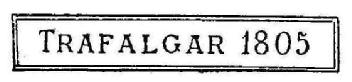 Imagen de TRAFALGAR 1805