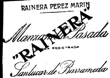Imagen de RAINERA PEREZ MARIN RAINERA SAN LUCAR DE BARRAMEDA