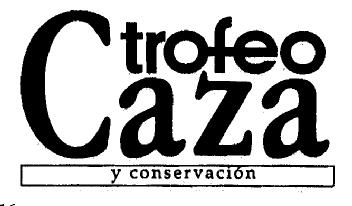 Imagen de TROFEO CAZA Y CONSERVACION